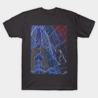 Fabulous and electric abstract lines. T-Shirt
